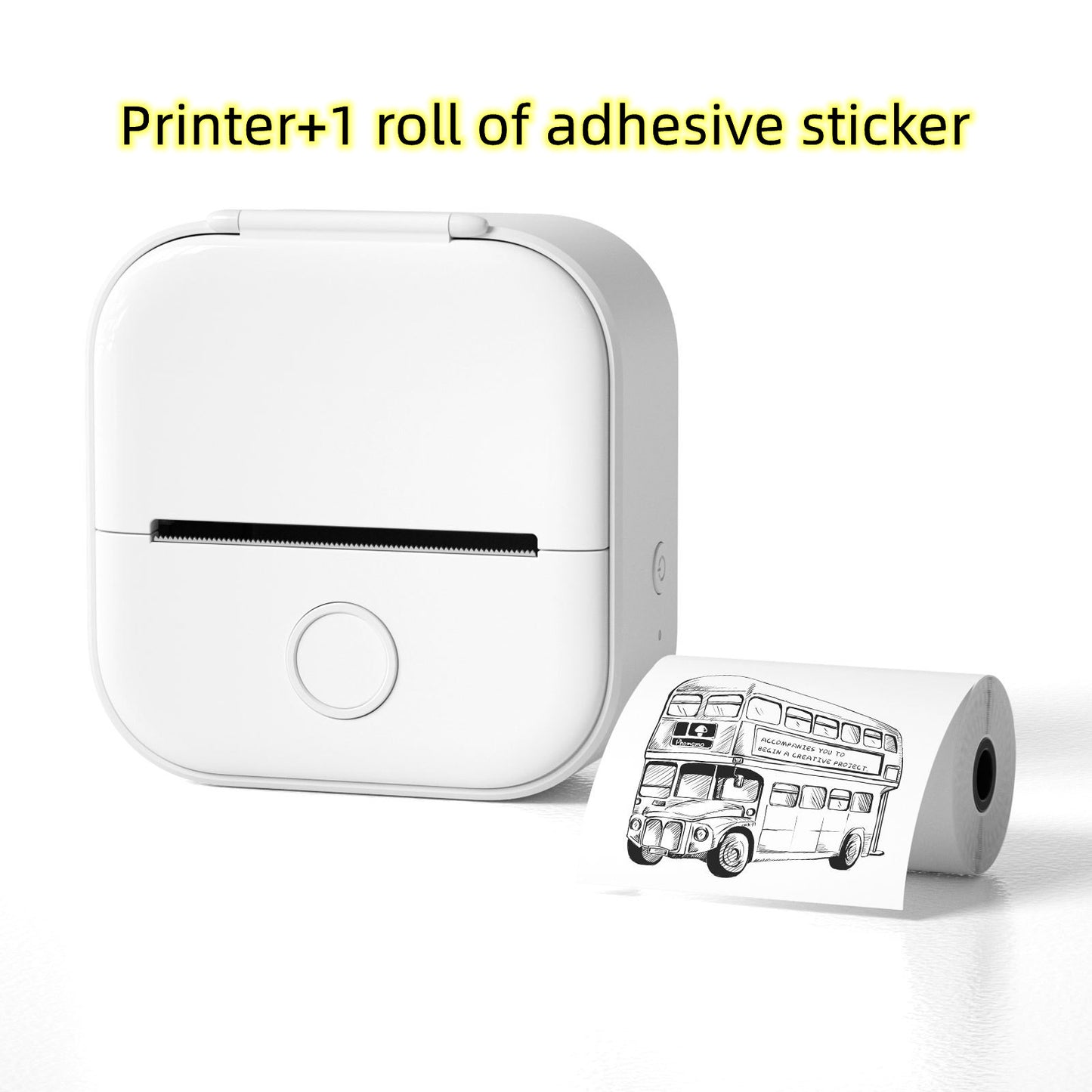 Mini Bluetooth Thermal Printer – Labels, Notes & Photos On-the-Go