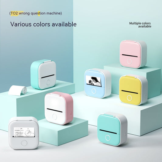 Mini Bluetooth Thermal Printer – Labels, Notes & Photos On-the-Go